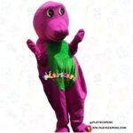 Barney Mascot