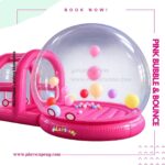 Bounce & Bubble House- Pink