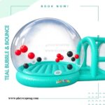 Bounce & Bubble House- Teal