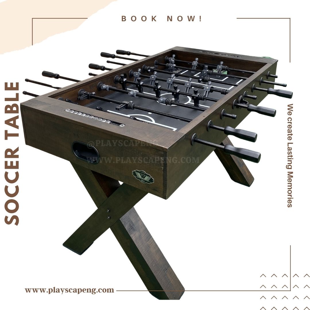 Playscape NG (6) Soccer Table - Dark - Image 1